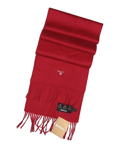 Barbour 100% Lambswool Scarf - Plain
