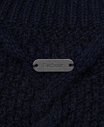 Barbour Burn Roll Neck Navy