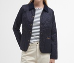 Barbour Ladies Summer Liddesdale Quilt - Navy