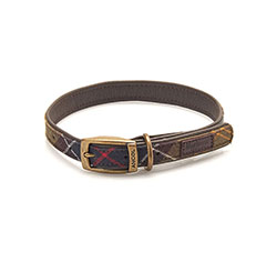 Barbour Tartan Dog Collar