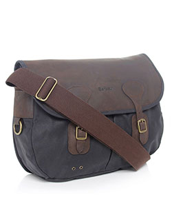 Barbour Wax Leather Tarras Bag