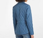 Barbour Ladies Flyweight Cavalry Quilt - blue