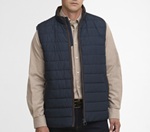 Barbour Broughton Quilted Gilet, Navy