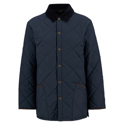 Barbour Winter Liddesdale Quilt, Navy
