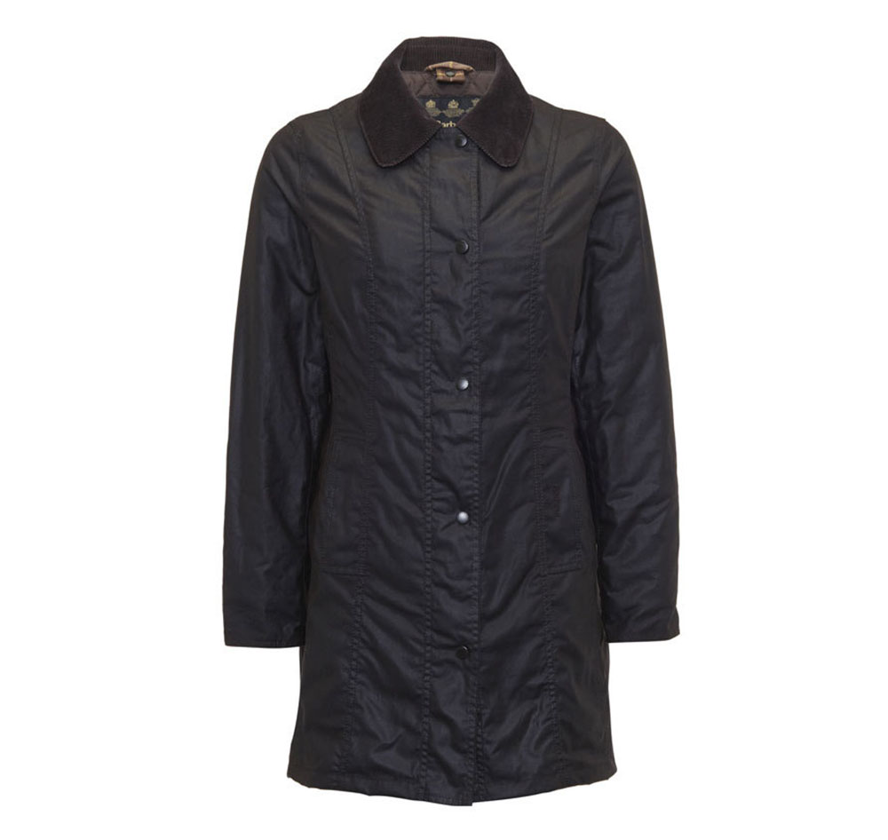Barbour Ladies Belsay Waxed Coat