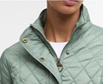 Barbour Ladies Flyweight Cavalry Quilt - Sage