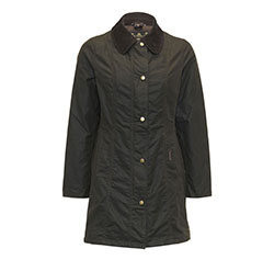 Barbour Ladies Belsay Waxed Coat