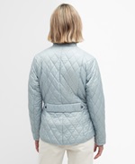 Barbour Ladies Flyweight Cavalry Quilt - stone blue