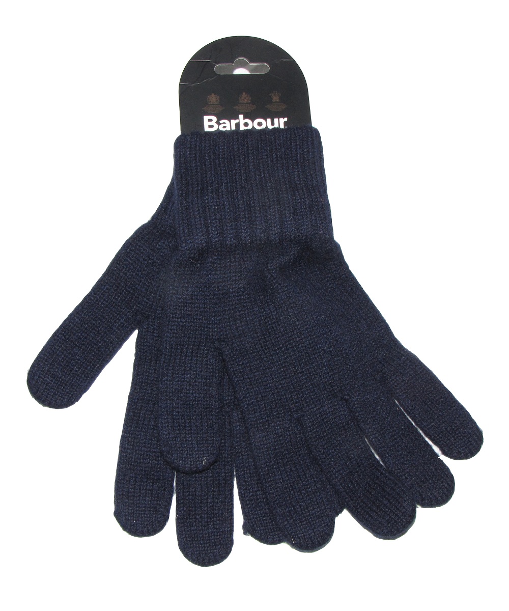 barbour woolen gloves