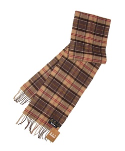 Barbour 100% Lambswool Tartan Scarf