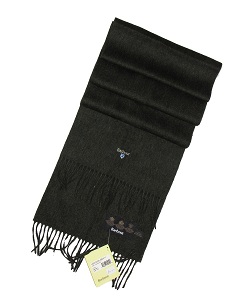 Barbour 100% Lambswool Scarf - Plain
