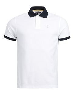 Barbour Lynton Polo - White