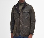 Barbour Ogston Waxed Jacket, Olive