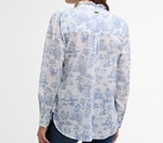 Barbour Wisteria Shirt - Ink Blue Print