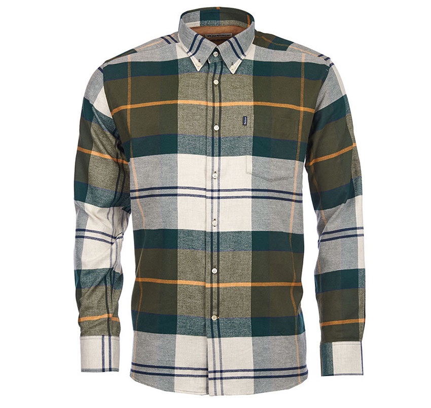barbour john tartan shirt