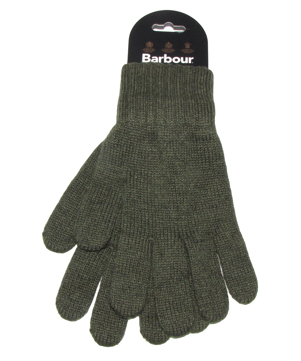 barbour wool gloves 