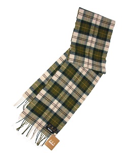 Barbour 100% Lambswool Tartan Scarf