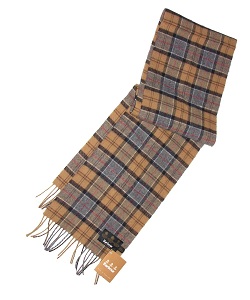 Barbour 100% Lambswool Tartan Scarf