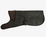 Barbour Classic Wax Dog Coat - Olive