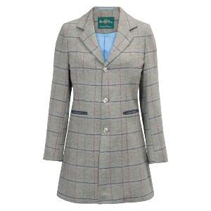 Alan Paine Ladies Surrey Mid-Thigh Tweed Coat