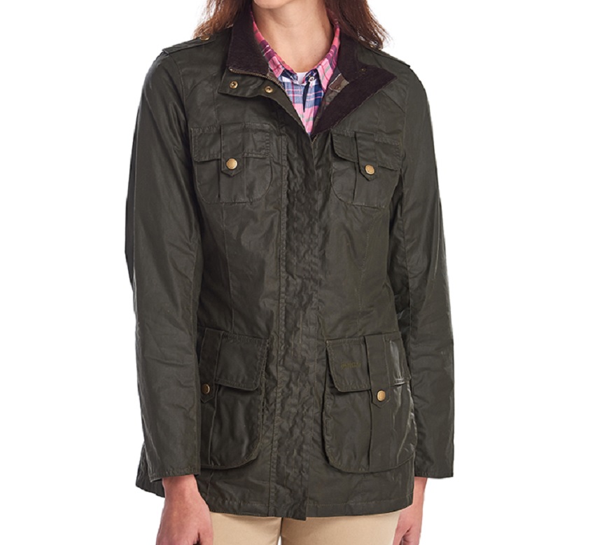 Barbour Ladies Lightweight Defence Waxed Jacket