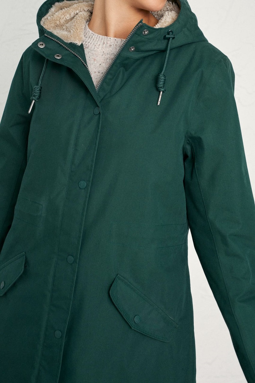 Seasalt Plant Hunter Waterproof Parka Coat